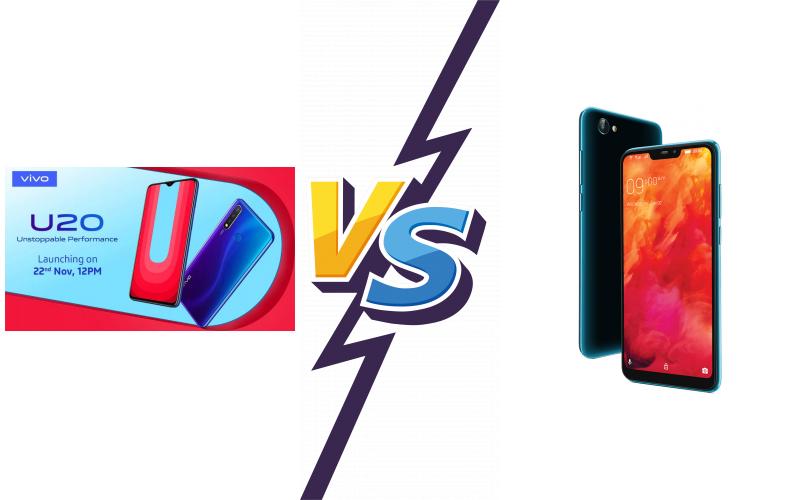 compare vivo U20 vs Lava Z92 compare vivo U20 vs Lava Z92