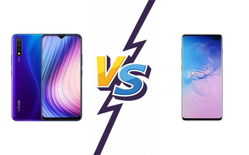 compare vivo Y5s vs Samsung Galaxy S10+ compare vivo Y5s vs Samsung Galaxy S10+