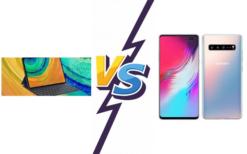 compare Huawei MatePad Pro vs Samsung Galaxy S10 5G compare Huawei MatePad Pro vs Samsung Galaxy S10 5G