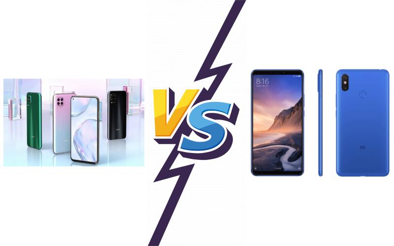 compare Huawei nova 6 5G vs Xiaomi Mi Max 4 Pro compare Huawei nova 6 5G vs Xiaomi Mi Max 4 Pro