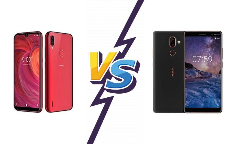 compare Lava Z71 vs Nokia 7 plus compare Lava Z71 vs Nokia 7 plus