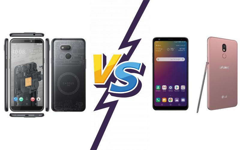 compare HTC Exodus 1s vs LG Stylo 5 compare HTC Exodus 1s vs LG Stylo 5