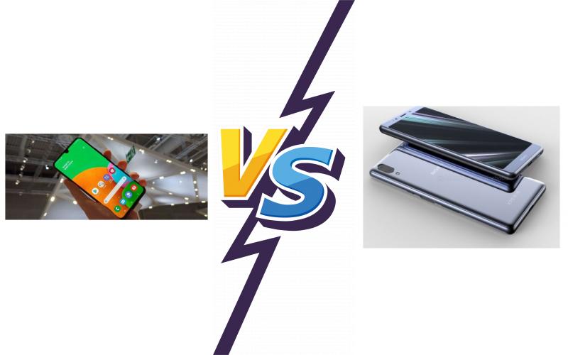 compare Samsung Galaxy A91 vs Sony Xperia L3 compare Samsung Galaxy A91 vs Sony Xperia L3