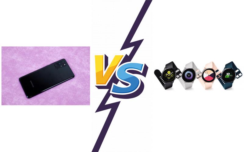 compare Samsung Galaxy S20+ vs Samsung Galaxy Watch Active compare Samsung Galaxy S20+ vs Samsung Galaxy Watch Active