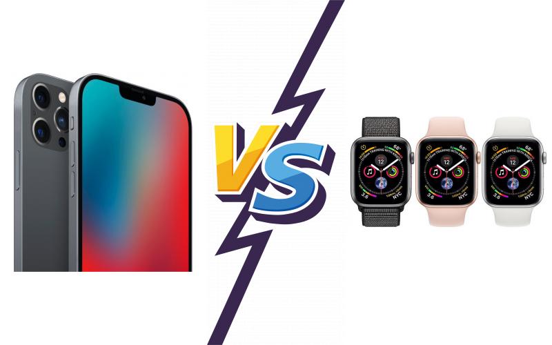 compare Apple iPhone 12 Pro Max vs Apple Watch Series 4 Aluminum compare Apple iPhone 12 Pro Max vs Apple Watch Series 4 Aluminum