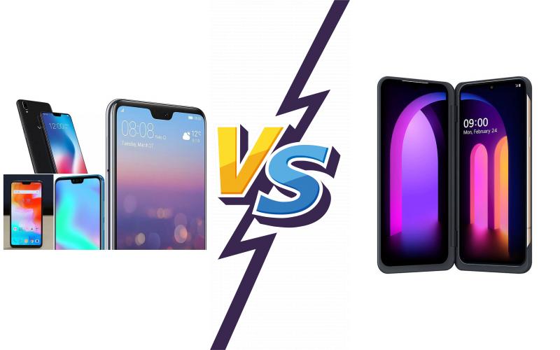 compare Huawei P smart plus vs LG V60 ThinQ 5G compare Huawei P smart plus vs LG V60 ThinQ 5G