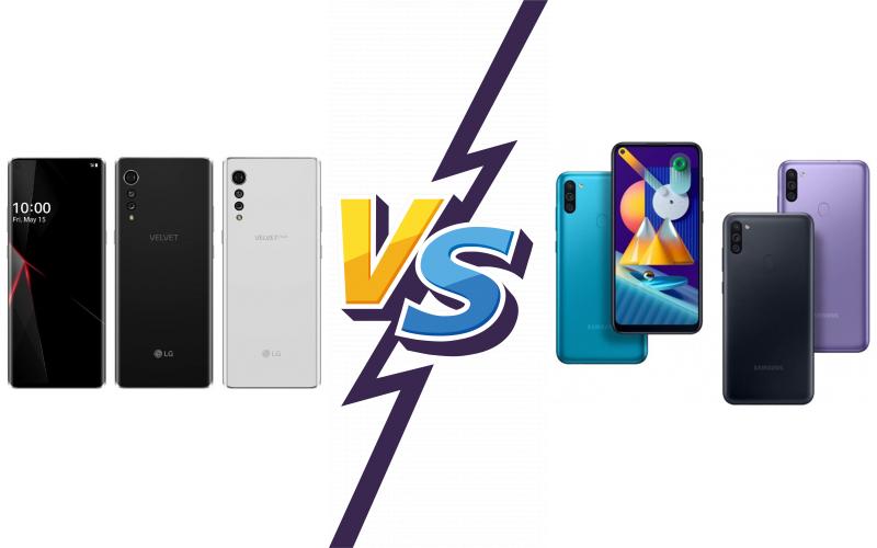 compare LG Velvet vs Samsung Galaxy M11 compare LG Velvet vs Samsung Galaxy M11