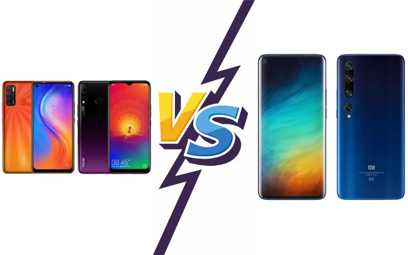 compare TECNO Spark 5 vs Xiaomi Mi 10 Pro 5G compare TECNO Spark 5 vs Xiaomi Mi 10 Pro 5G